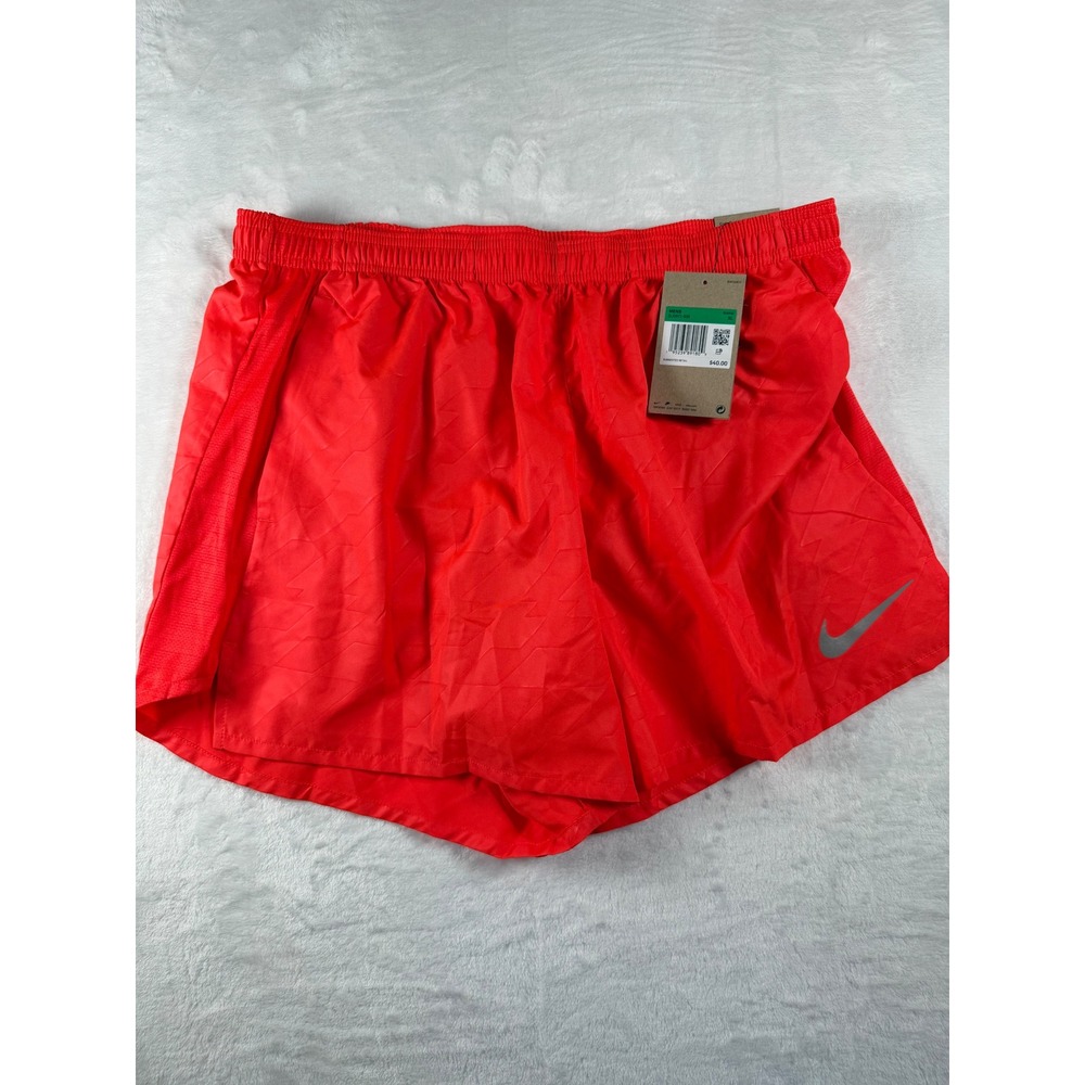 Nike Dri-FIT Mens Red Running Shorts XL Standard Fit AJ7687-639 New